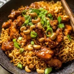 20 Minute Cashew Chicken Noodles