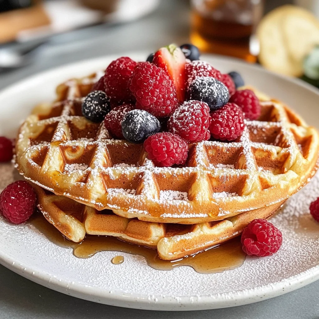 Almond Flour Waffles Recipe