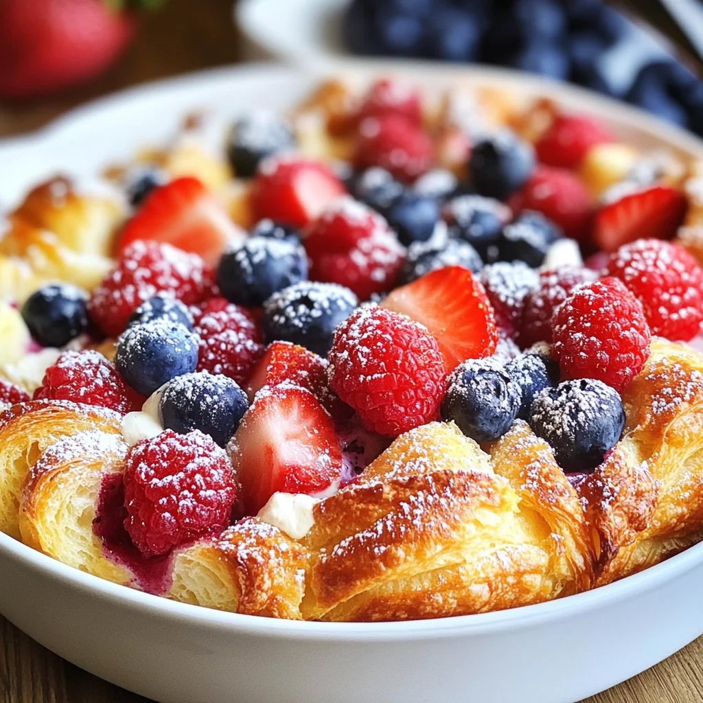 Berry Croissant Bake