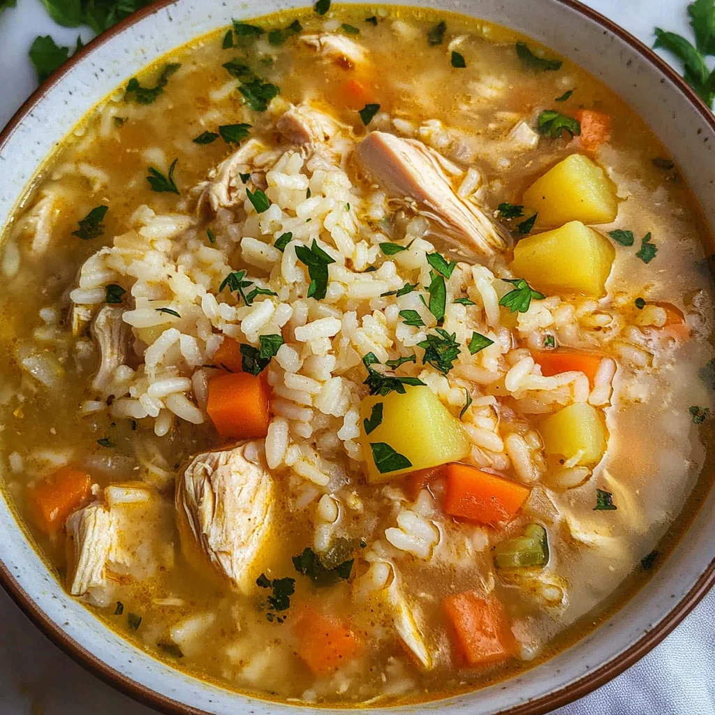 Canja - Cape Verdean Chicken Soup Recipe