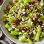 Celery Chopped Salad with Dates, Feta and Nuts
