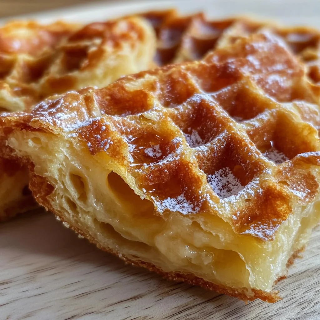 Homemade Croffle Recipe (Croissant Waffles)