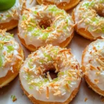 Key Lime Coconut Donuts