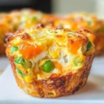 100-Calorie Cheese, Vegetable and Egg Muffins