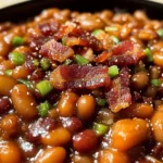 Brown Sugar and Turkey Turkey Bacon Baked Beans