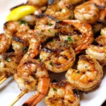 Cajun Grilled Shrimp Skewers