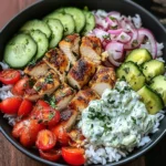 Chicken Tzatziki Bowl