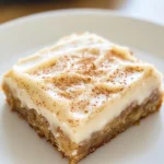 Cinnamon Roll Bars with Cream Cheese Frosting
