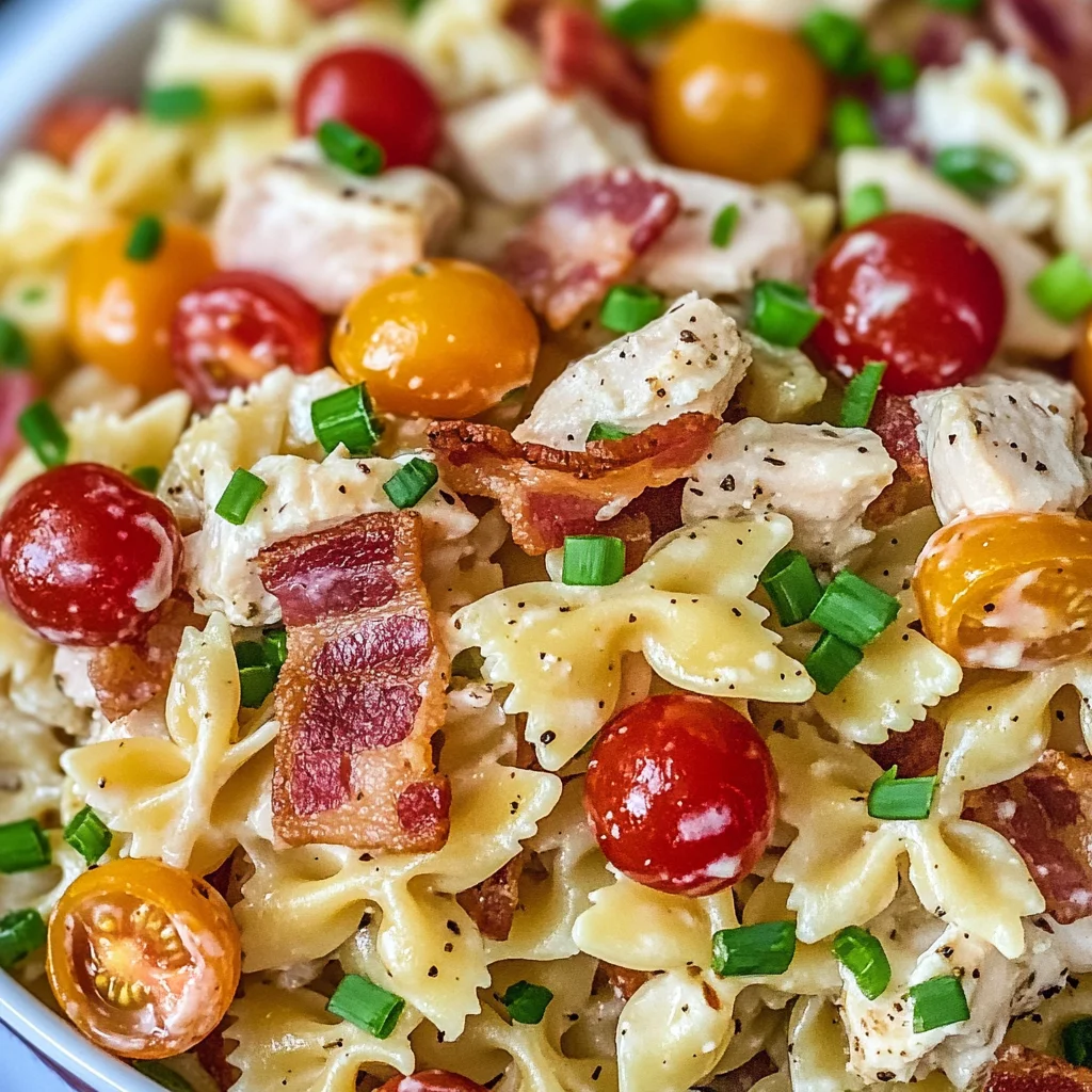 Crack Chicken Pasta Salad