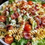 Creamy BLT Pasta Salad