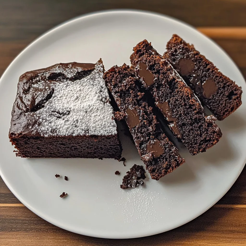 Dark Chocolate Banana Bread Recipe