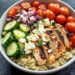 Gluten-Free Mediterranean Chicken Bowl