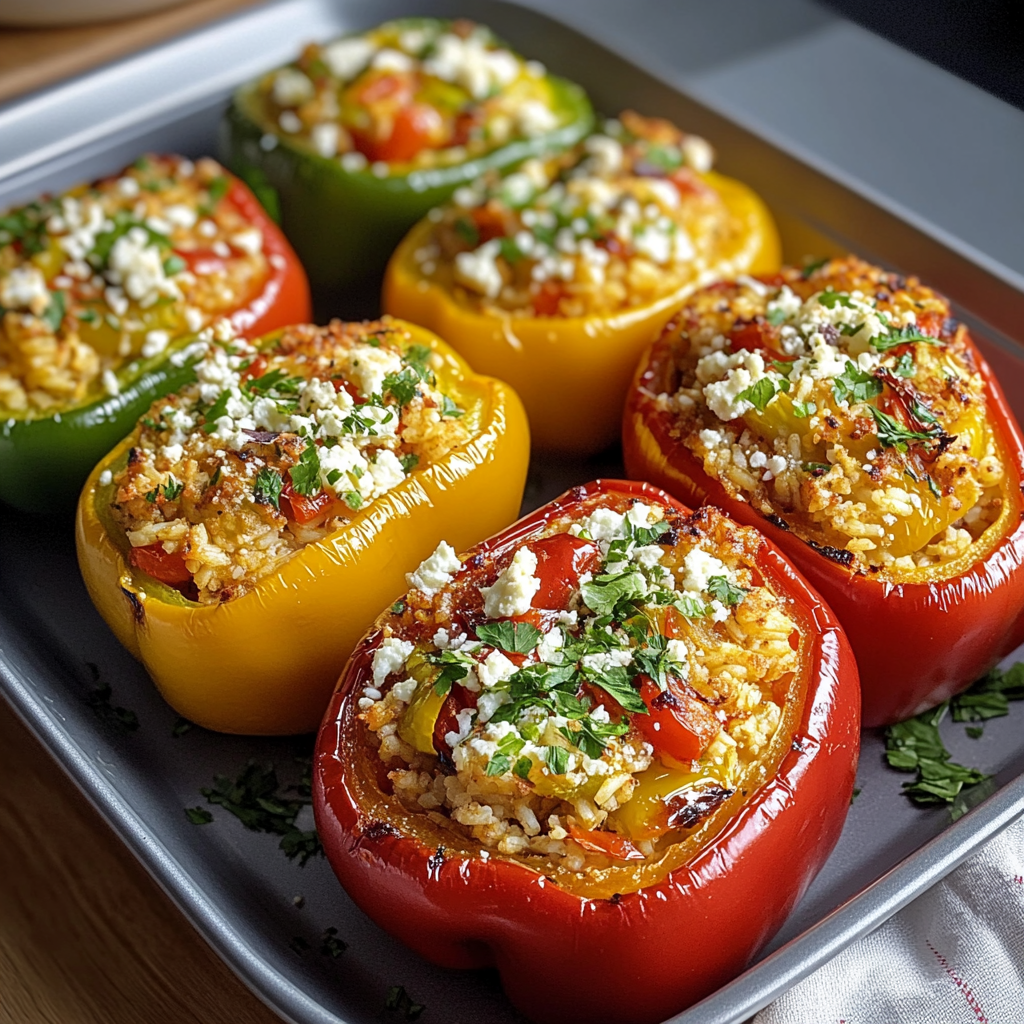 Greek Stuffed Peppers with Feta Cheese Recipe – 5 Delicious Ways to Make It Perfect