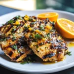 Grilled Citrus Chicken with Glaze