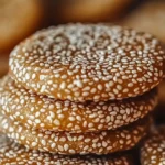 Irresistibly Chewy Sesame Honey Cookies You're Gonna Love