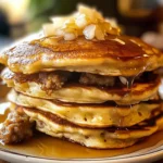 Maple Sausage Pancakes