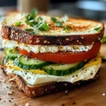 Mediterranean Breakfast Sandwich