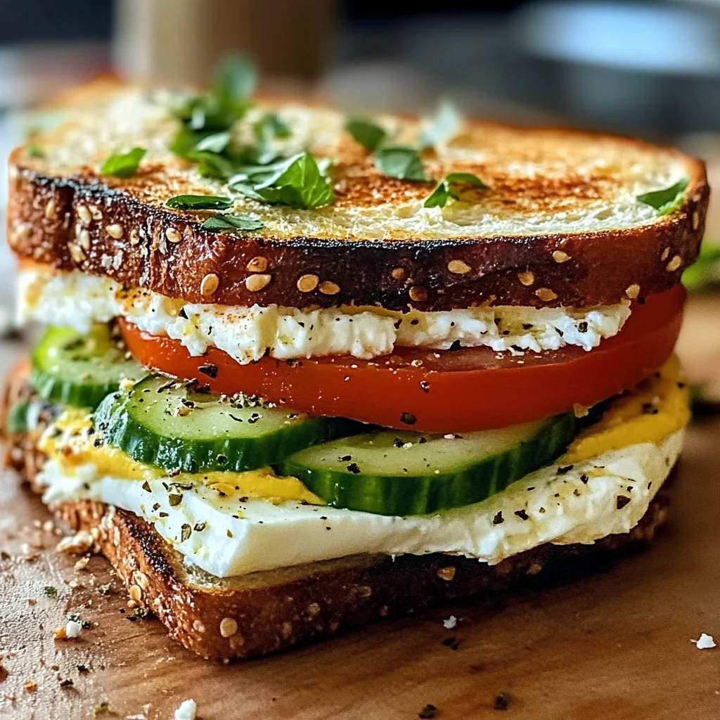 Mediterranean Breakfast Sandwich