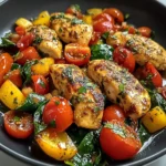 Mediterranean Chicken Stir Fry - Flavorful One-Pan Bliss