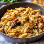 One Pot Cajun Ranch Chicken Pasta