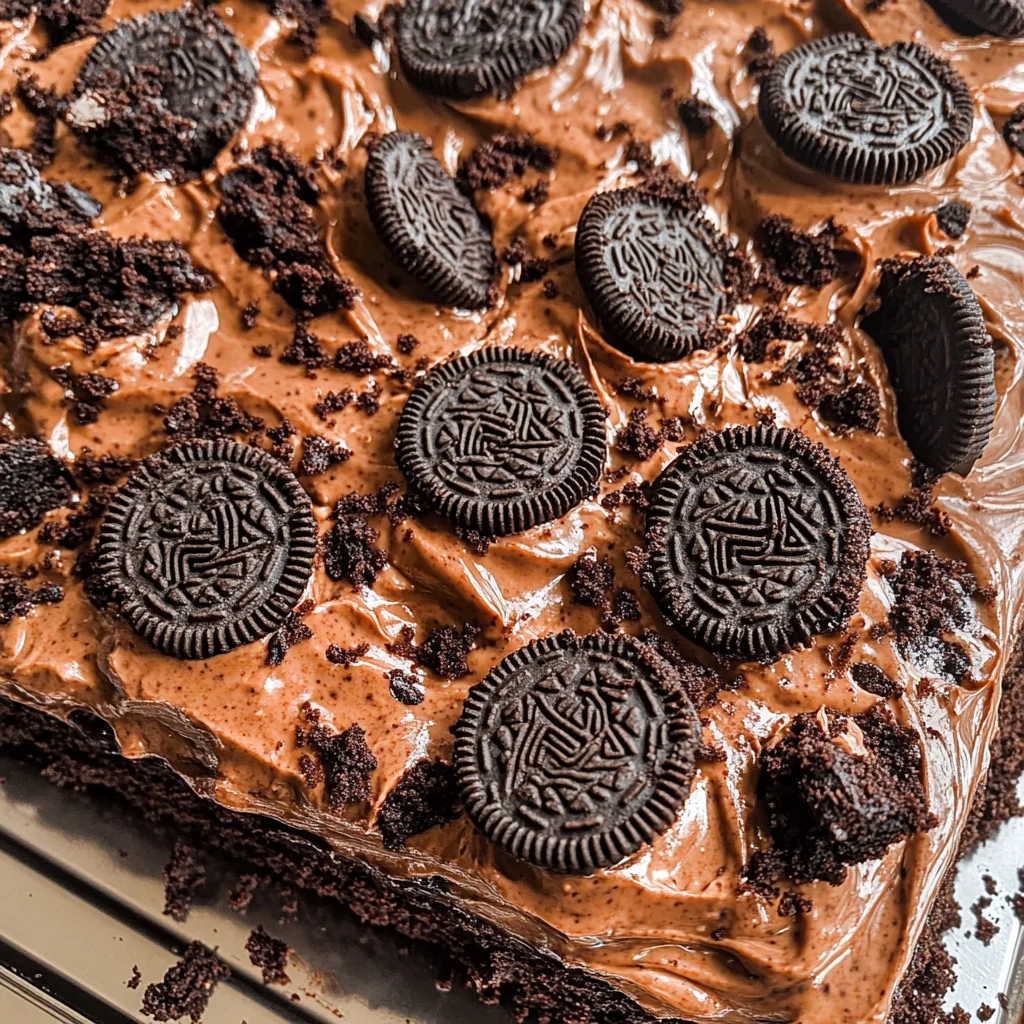 Oreo Dirt Cake