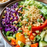 Sesame Ginger Crunch Ramen Salad Recipe