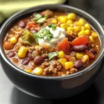 Slow Cooker Taco Chili