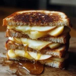 Smoked Gouda Apple Grilled Cheese