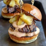 Smoky Sliders with Chipotle Mayo