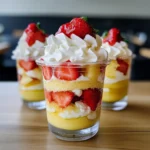 Strawberry Lemon Curd Parfaits