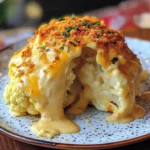 Tangy Mustard Cauliflower, Microwave Cauliflower