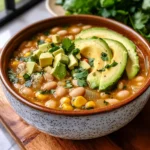 The BEST Vegan White Bean Chili (Crockpot!)