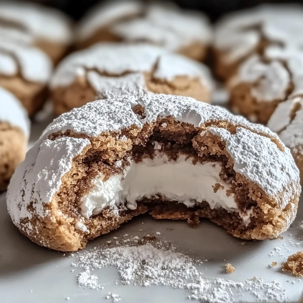 Tiramisu Crinkle Cookies That Melt in Your Mouth