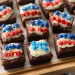 4th of July Brownie Bites