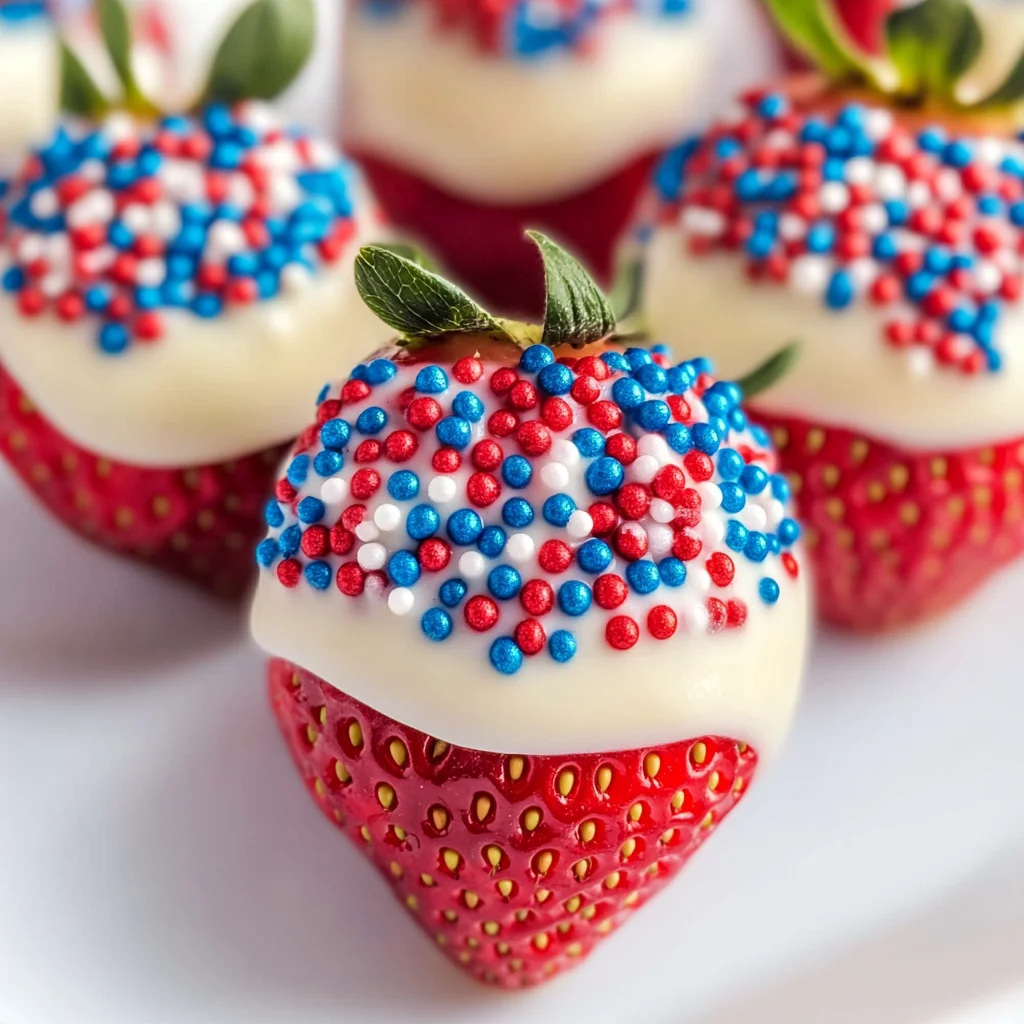 4th of July Strawberries