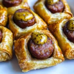 Andouille Sausage Pigs In A Blanket (With Puff Pastry)