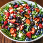 Arugula Salad with Berries