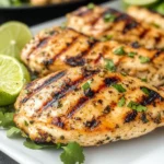Grilled Tequila Lime Chicken
