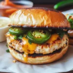 Jalapeno & Cheddar Turkey Burgers