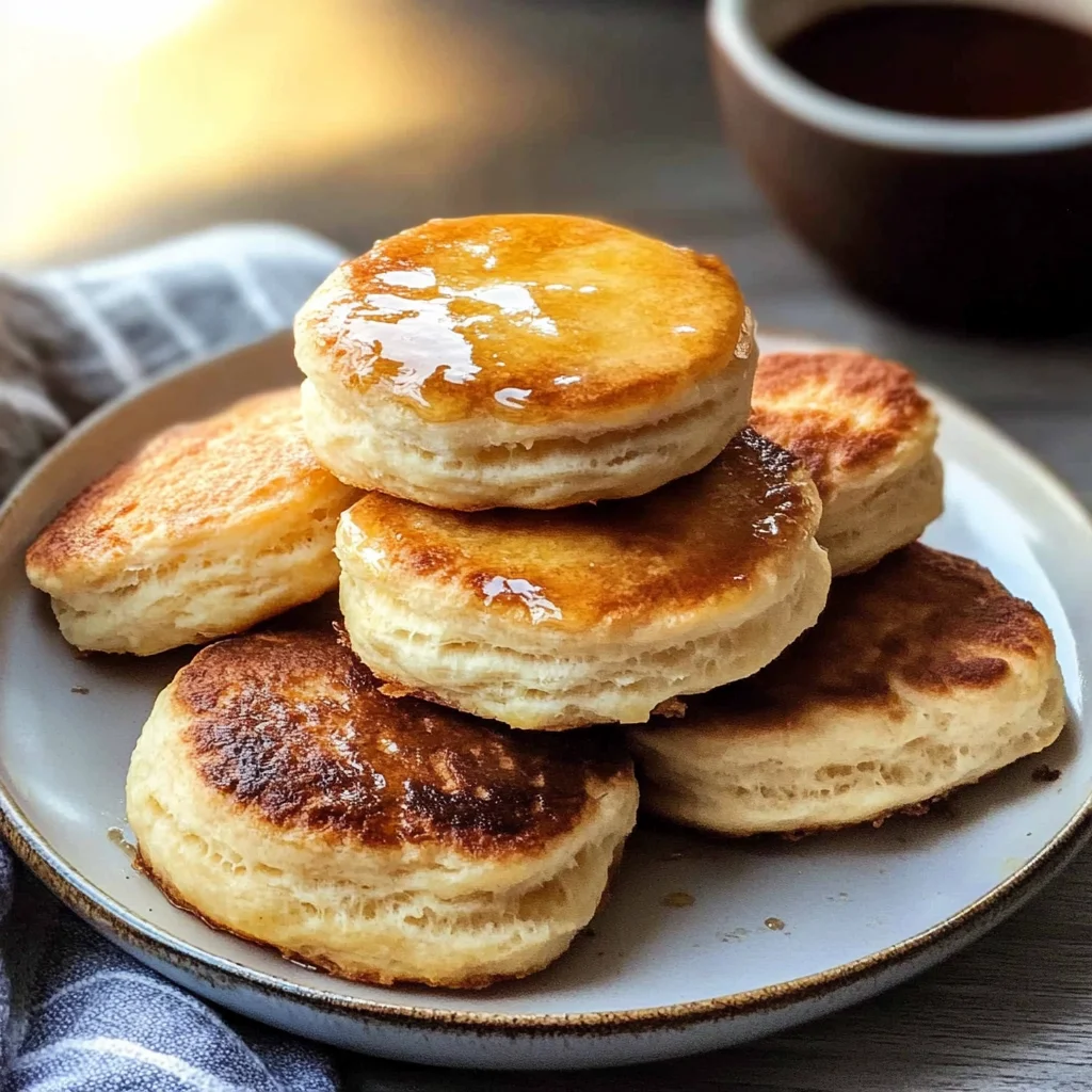 Pan Fried Biscuits