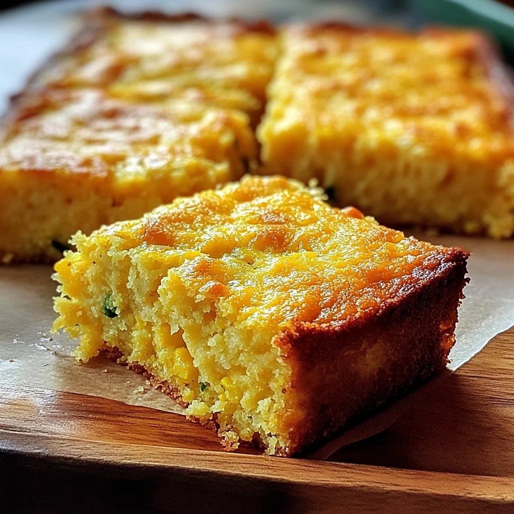 Super Moist Cornbread with Creamed Corn
